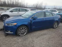 2017 Ford Fusion SE Phev en venta en Leroy, NY