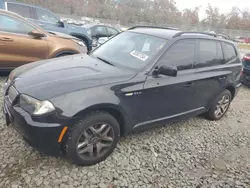 Salvage cars for sale at Waldorf, MD auction: 2007 BMW X3 3.0SI