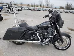 Salvage motorcycles for sale at Bridgeton, MO auction: 2015 Harley-Davidson Flhxse CVO Street Glide