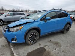 Salvage cars for sale from Copart Fort Wayne, IN: 2016 Subaru Crosstrek Limited