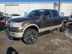 Ford salvage cars for sale: 2008 Ford F150 Supercrew