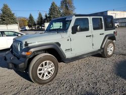 Salvage cars for sale at Albany, NY auction: 2023 Jeep Wrangler Sport