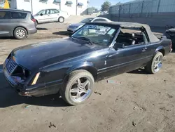 Ford salvage cars for sale: 1984 Ford Mustang GLX