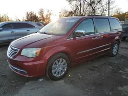 Chrysler Town & Country Touring l Vehiculos salvage en venta: 2012 Chrysler Town & Country Touring L