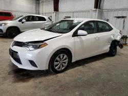 Toyota Vehiculos salvage en venta: 2016 Toyota Corolla L