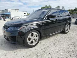 Land Rover Vehiculos salvage en venta: 2018 Land Rover Range Rover Sport HSE