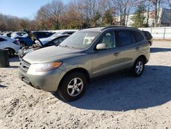 Hyundai salvage cars for sale: 2007 Hyundai Santa FE GLS