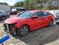 Honda salvage cars for sale: 2017 Honda Civic LX