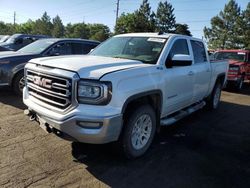 GMC Sierra k1500 sle salvage cars for sale: 2017 GMC Sierra K1500 SLE