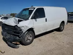 Salvage cars for sale from Copart San Antonio, TX: 2022 Chevrolet Express G2500