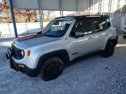 Jeep Renegade salvage cars for sale: 2018 Jeep Renegade Trailhawk