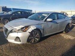 Salvage cars for sale at Woodhaven, MI auction: 2021 Nissan Altima SV