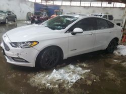 Ford Fusion se Hybrid salvage cars for sale: 2018 Ford Fusion SE Hybrid