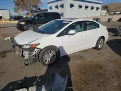 Salvage cars for sale at Albuquerque, NM auction: 2012 Honda Civic EX