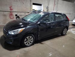 Salvage cars for sale at Blaine, MN auction: 2017 Hyundai Accent SE