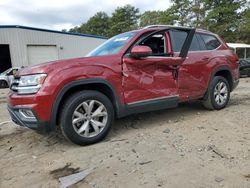 Volkswagen salvage cars for sale: 2018 Volkswagen Atlas SEL