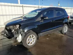 Salvage cars for sale at Littleton, CO auction: 2018 Ford Ecosport SE