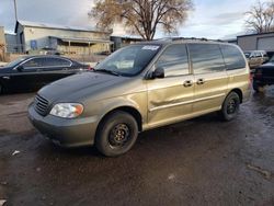 KIA Sedona ex salvage cars for sale: 2003 KIA Sedona EX