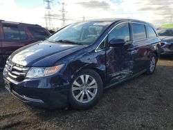 Honda Odyssey ex salvage cars for sale: 2015 Honda Odyssey EX