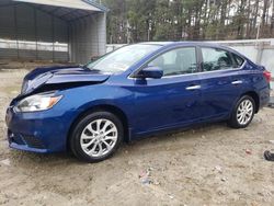 Nissan salvage cars for sale: 2018 Nissan Sentra S