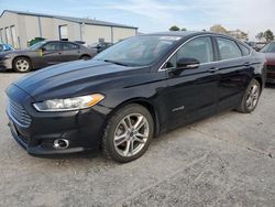 Ford salvage cars for sale: 2016 Ford Fusion Titanium HEV