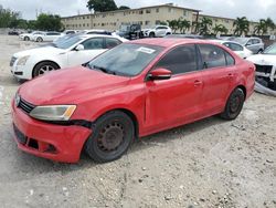 Volkswagen salvage cars for sale: 2011 Volkswagen Jetta SE