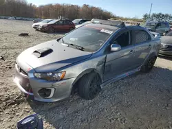 Salvage cars for sale at Windsor, NJ auction: 2017 Mitsubishi Lancer ES