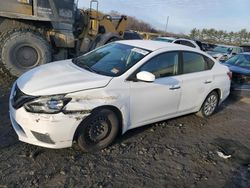 Nissan Vehiculos salvage en venta: 2017 Nissan Sentra S