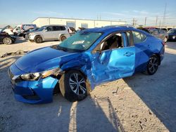 Nissan salvage cars for sale: 2020 Nissan Sentra SV