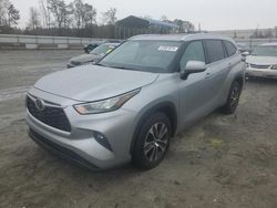 Salvage cars for sale at Spartanburg, SC auction: 2020 Toyota Highlander XLE