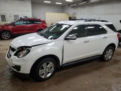 Salvage cars for sale at Davison, MI auction: 2015 Chevrolet Equinox LT