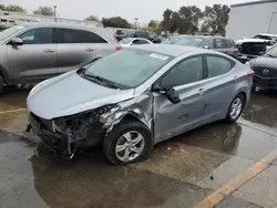 Salvage cars for sale at Sacramento, CA auction: 2015 Hyundai Elantra SE