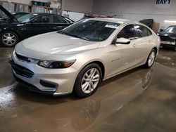 Salvage cars for sale from Copart Elgin, IL: 2016 Chevrolet Malibu LT