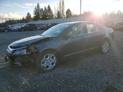 Salvage cars for sale at Graham, WA auction: 2011 Ford Fusion SE