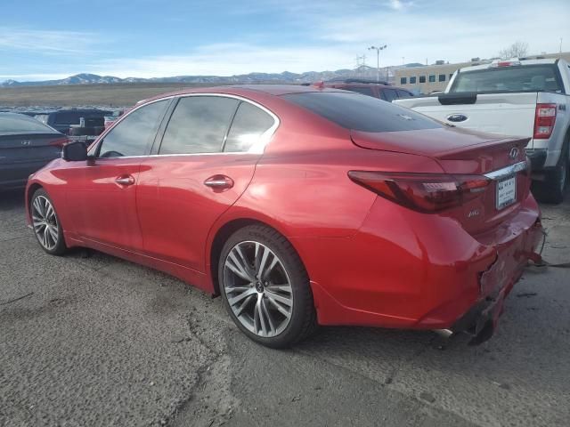 2022 Infiniti Q50 Sensory