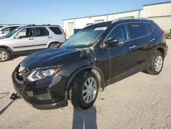 Salvage cars for sale at Kansas City, KS auction: 2017 Nissan Rogue S