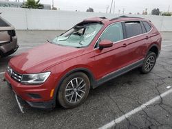 Volkswagen salvage cars for sale: 2020 Volkswagen Tiguan SE