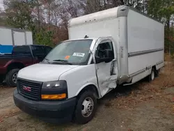 Salvage trucks for sale at Seaford, DE auction: 2019 GMC Savana Cutaway G3500