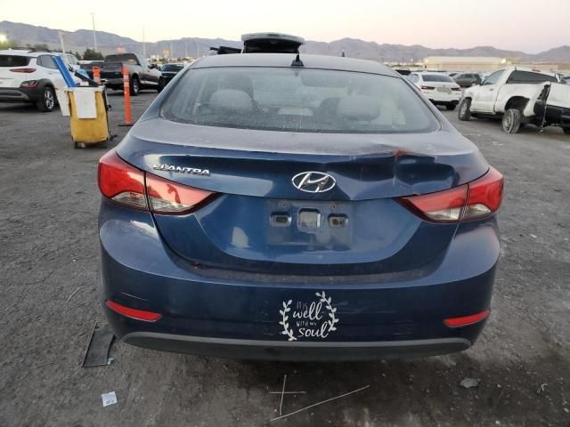 2016 Hyundai Elantra SE