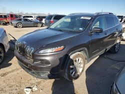 Jeep salvage cars for sale: 2016 Jeep Cherokee Limited