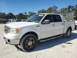 Carros salvage sin ofertas aún a la venta en subasta: 2004 Ford F150 Supercrew