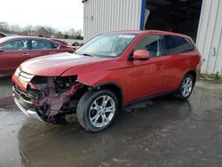 Mitsubishi salvage cars for sale: 2015 Mitsubishi Outlander SE