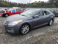 Salvage cars for sale at Ellenwood, GA auction: 2013 Hyundai Azera GLS