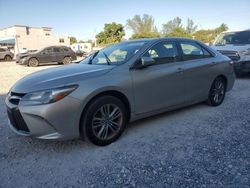 Salvage cars for sale at Opa Locka, FL auction: 2017 Toyota Camry LE