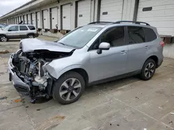 Salvage cars for sale at Louisville, KY auction: 2018 Subaru Forester 2.5I Limited