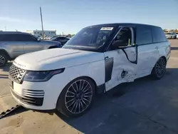 Land Rover salvage cars for sale: 2019 Land Rover Range Rover Supercharged