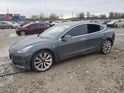 Tesla salvage cars for sale: 2018 Tesla Model 3