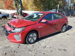 Hyundai salvage cars for sale: 2019 Hyundai Ioniq Blue