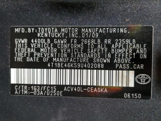 2009 Toyota Camry Base