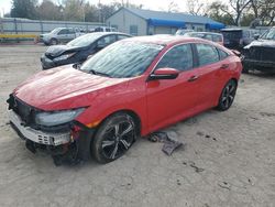 Salvage cars for sale at Wichita, KS auction: 2016 Honda Civic Touring